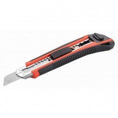 CUTTER 18mm DE GUIA METALICA + 3 CUCHILLAS ALYCO