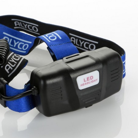 LINTERNA RECARGABLE FRONTAL CREE LED 12W 500lm IP44 ALYCO (2)