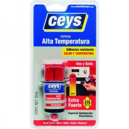 ADHESIVO CONTACTO CEYS ALTAS TEMPERATURAS EXTRA FUERTE 501034 12 ML