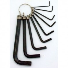 JUEGO LLAVE HEXAGONAL 1,5-10MM 9 PZ
