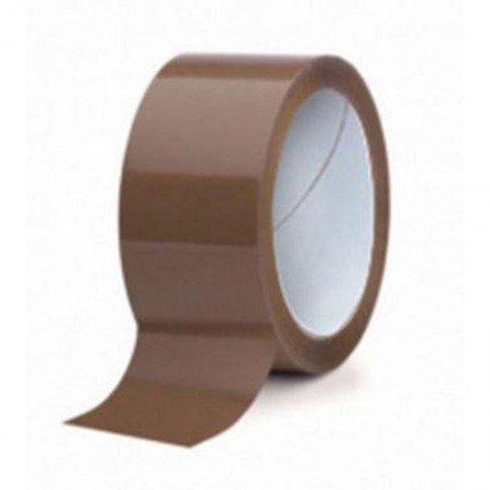 CINTA ADHESIVA POLIPROPILENO ACRILICO HABANA 48MMX50MT
