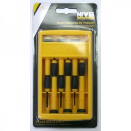 JUEGO DESTORNILLADORES PRECISION 6 PZ