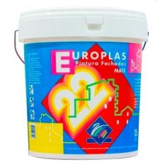 PINTURA ACRILICA EUROPLAST E-22 GRIS RAL 7038 15LT