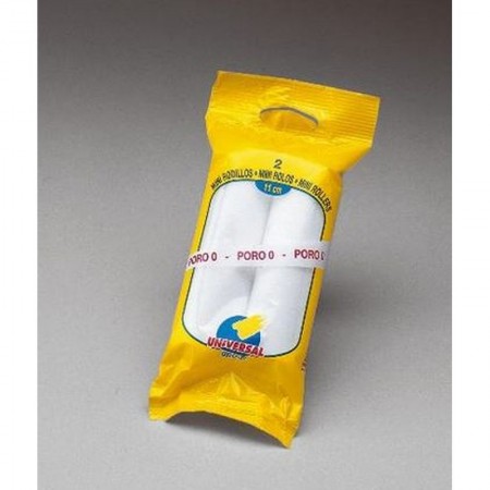 PACK 2 MINI RODILLOS ESPUMA PORO 11cm