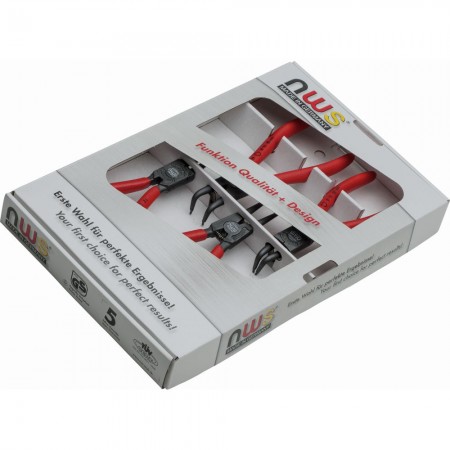 JUEGO ALICATES PARA ANILLOS SEGER 4pz NWS