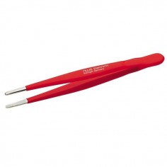 PINZAS PUNTA FINA REDONDEADA MANGO PLASTIFICADO 145mm