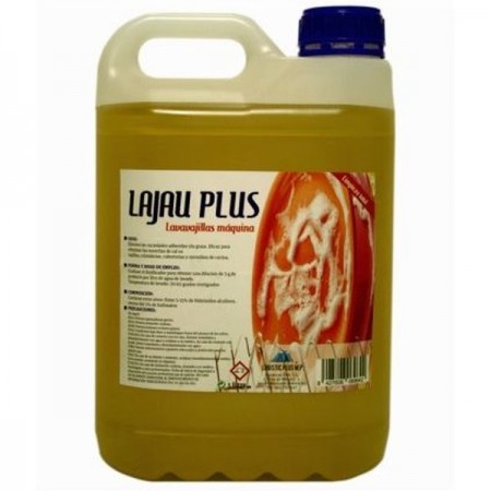 LAVAVAJILLAS LIQUIDO LOGISTIC PLUS TODO TIPO AGUAS GARRAFA 5 LT