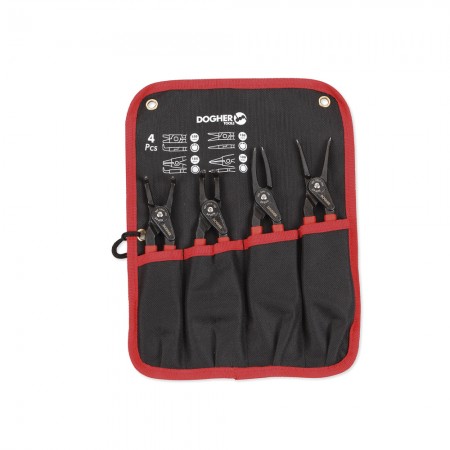 JUEGO ALICATES SEGER PRO BOLSA 4pz