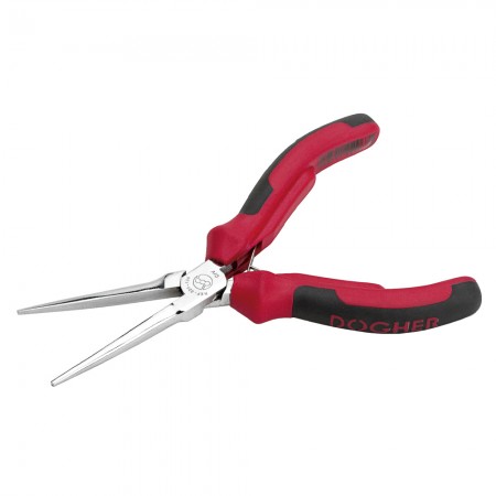MINI ALICATE PROFESIONAL BOCAS SEMIRREDONDAS CrV 125mm