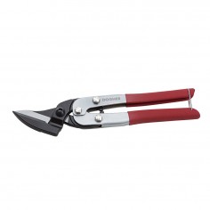 TIJERA CORTACHAPA CORTE RECTO ACODADA LARGA CrMo 280mm