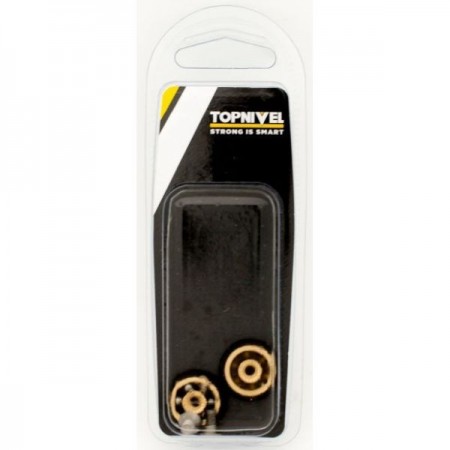 RUEDA MAMPARA RODAMIENTO METALICO 20MM NV107609 CON TORNILLO