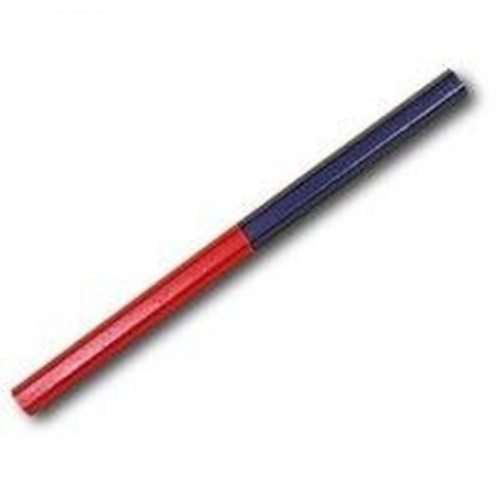 LAPIZ CARPINTERO 18CM NIVEL AZUL ROJO