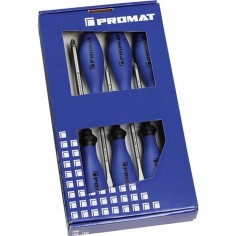 JUEGO DESTORNILLADORES PROMAT
