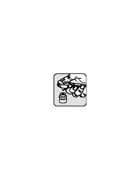 JUEGO LLAVE VASO 1 4" (6)