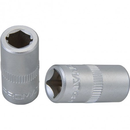 ADAPTADOR ACCION PUNTAS C LLAVE CARRACA HEMBRA 1 4"x1 4X25MM