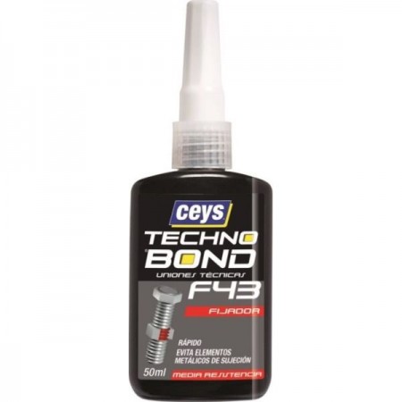 ADHESIVO SELLADOR CEYS ANAEROBICO FIJATUERCAS TECNO BOND F43 50 ML 550131