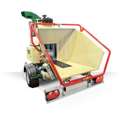 BIOTRITURADORA REMOLQUE CUCHILLAS PROFESIONAL NEGRI R280 DIESEL
