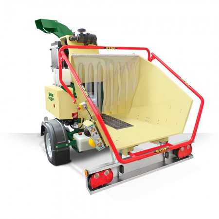 BIOTRITURADORA REMOLQUE CUCHILLAS PROFESIONAL NEGRI R280 GASOLINA