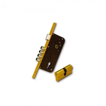 CERRADURA MADERA EMBUTIR 810803030BC E-50MM CT.CUA BIC YALE