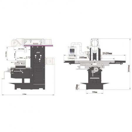 FRESADORA METAL  OPTI MT 230S OPTIMUM (2)