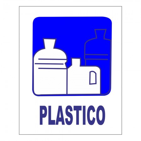 CARTEL RESIDUOS PLASTICO