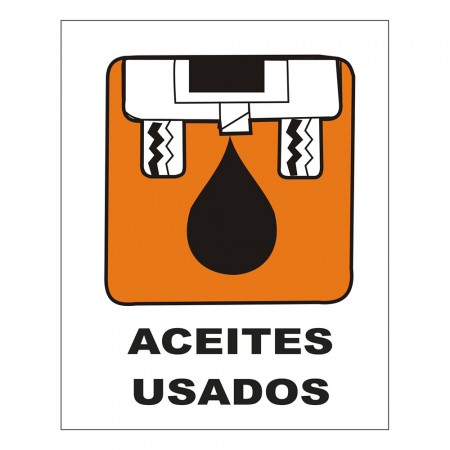 CARTEL ACEITES USADOS