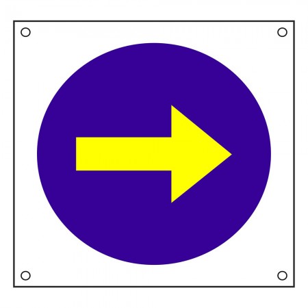 CARTEL DIRECCION OBLIGATORIA