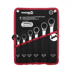 BOLSA NYLON CARRACA REVERSIBLE ACODADA 6PIEZAS VACIA
