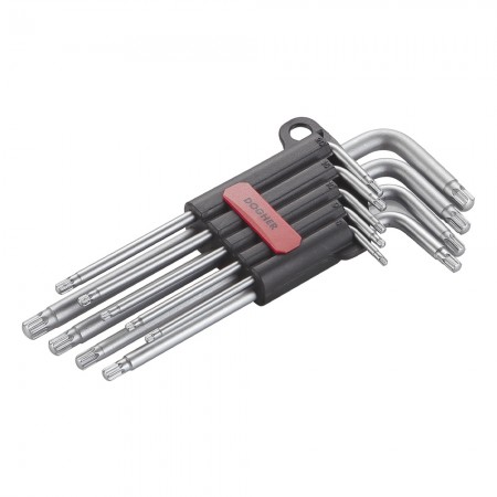 JUEGO TORX CROMADA PROFIX 9pz  T8-T40  608-109 DOGHER
