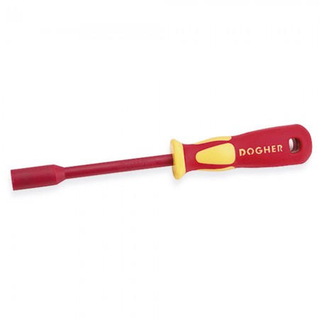 DESTORNILLADOR AISLADO VDE 1000V PORTAPUNTAS 1 4" DOGHER