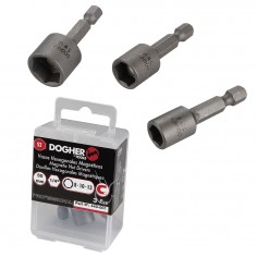 KIT VASOS MAGNETICOS HEXAGONALES 50mm 3pz DOGHER