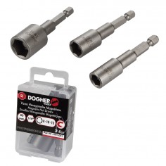KIT VASOS MAGNETICOS HEXAGONALES 65mm 3pz DOGHER