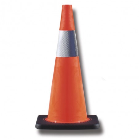 CONO VIAL PVC-FLEX NARANJA BLASCAT 750MM 4,2KG 1 REFLEX CLASE II