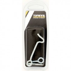 ALDABILLA PUERTA NIVEL RETENIDA ACERO ZINCADO 03,5x060MM NV107622