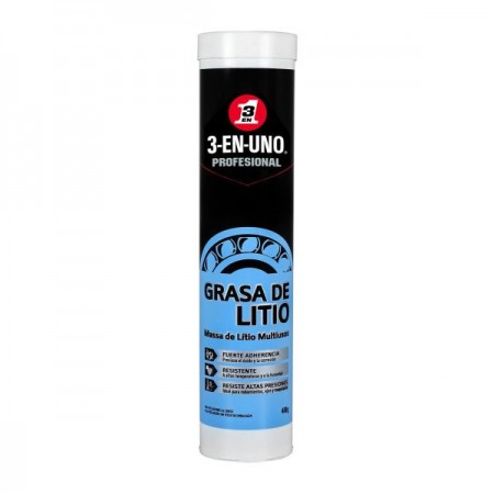 GRASA LUBRICANTE 3-EN-UNO LITIO MULTIUSO 34094 400 GR