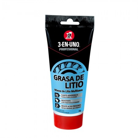 GRASA LUBRICANTE 3-EN-UNO LITIO MULTIUSO 34608 150 GR