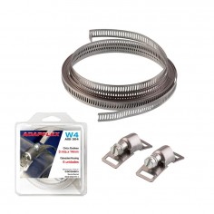FLEJE FIJ PERFORADO 3MT 8MM +6 CIERRES AISI 430 GR PL ADAPFL