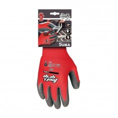 GUANTE BRICOLAJE PALMA LATEX FEEL&GRIP JUBA