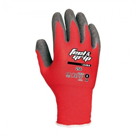 GUANTE BRICOLAJE PALMA LATEX FEEL&GRIP JUBA (3)
