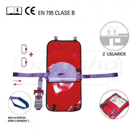 LINEA SEGURIDAD HORIZONTAL PORTATIL -...