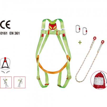 KIT ARNES DORSAL-FRONTAL+CUERDA 1 m+2...