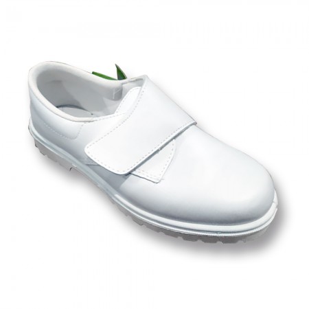 ZAPATO PIEL LISO CIERRE VELCRO