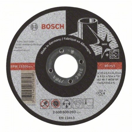 DISCO CORTE BOSCH EXPERT INOX