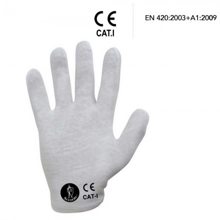 GUANTE ALGODON BLANCO