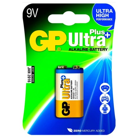 PILA ULTRA PLUS ALKALINA 9V LR09 B1