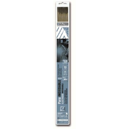 ELECTRODO INOX 2,5x350MM SOLTER 10 PZ