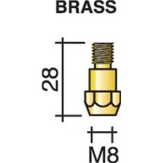 DIFUSOR GAS M8x28MM PARA...