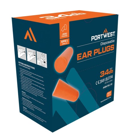 CARGA 500 PARES TAPONES C/ BOLSA...