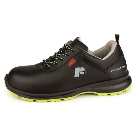 ZAPATO SEGURIDAD PIEL NEGRA CARBON...