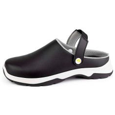ZUECO NEGRO  CON VELCRO...